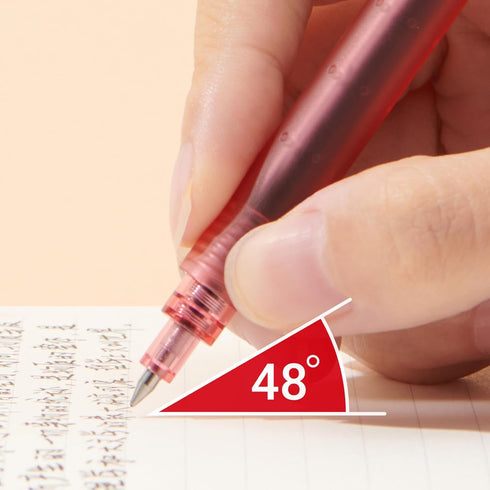 Kaco ROCKET Gel Pens, 4 Pieces, 0.5mm Black Ink, Sunset Beach Aesthetic Pens for School Office