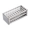 uxcell 304 Stainless Steel Test Tube Holder Lab Stand Rack, 40 Hole for 10-13mm Tubes