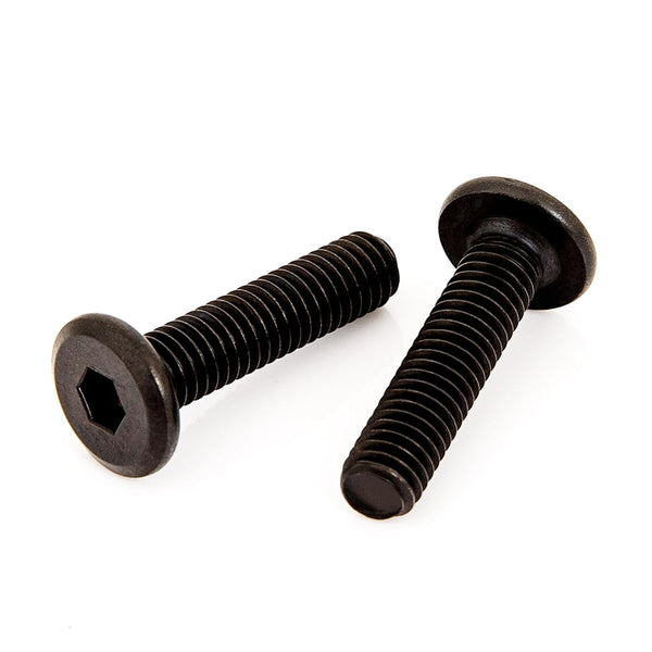 UOMIO 10 PCS Bed Frame Screws and Bolts, Baby Bed Crib Screws, Flat
