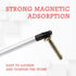 T25 178mm/ 7") Bonsicoky Torx Security Screwdriver with Magnetic Tip Plastic Grip, Torx Screwdriver for Computer