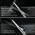 Wood Carving Drill Bits Set, 6 Pcs Engraving Accessories for Dremel Rotary Tool with 3mm Shank