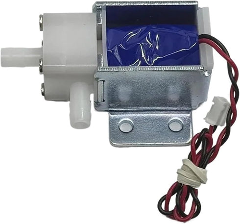 XPIOTMOZK 12V-24V Mini Electric Solenoid Water Valve DC Normally Open Water Air Flow Control Valve Breast Pump