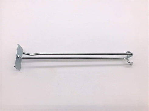 SHP6 6" (Pack 12) NAHANCO Pegboard Scanner Hook, Chrome