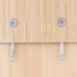 4Set Furniture Hardware Double End Head Rod Connection Cam Fittings, 64mm Furniture Board Panel Connection Accessories