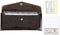 NatSumeBasics Cash Envelope Wallet, Black Glitter Budget Wallet with 6pcs Money Dividers and Tab Stickers