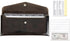 NatSumeBasics Cash Envelope Wallet, Black Glitter Budget Wallet with 6pcs Money Dividers and Tab Stickers