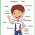 SANTSUN Educational Preschool Posters, Educational Wall Charts, Classroom Organization for Kindergarten, 42x60cm