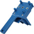 Handheld Dowel Jig Kit with Wood Doweling Hole Drill Guide, Punch Locator Positioner, Wrench Limit Ring for Home