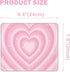Pecfamly (9.4 x7.8 Inch) Cute Kawaii Cutecore Aesthetic Pink Girly Gaming Mouse Pad Small, Gamer Girl Room Decor Desk
