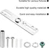 Gyinere 4 Set,for Pcs Light Fixture Mounting Bracket Kit,Light Mounting Bracket,Universal Lamp Fixture Hardware