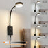 NOVCAND 5 Dimmable LED Wall Mounted Reading Light for Bed, Flexible Gooseneck Book Light for Wall Bedside Lamp