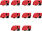 Breaker Lockout Device, Self Tightening Screw Circuit Breaker Lock, 10Pcs for Power Applications
