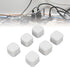 6pcs Yosoo Magnetic Cable Clips Cord Holder, Desk Cable Management Adhesive, Wire Holder, for Home Office Car