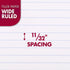 Mead Loose Leaf Paper, Wide Ruled Filler Notebook Paper, 100 Sheets, 8" x 10-1/2"