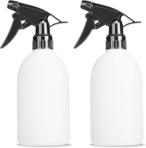 KREMORV Empty Spray Bottles 16oz/500ml HDPE Plastic Spray Bottle no Leak Mist Stream