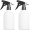 KREMORV Empty Spray Bottles 16oz/500ml HDPE Plastic Spray Bottle no Leak Mist Stream