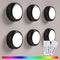 BESTDLCLITE LED Puck Lights with Remote, 13-Color Under Cabinet Lighting Wireless, Battery Operated