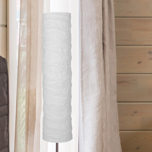 49.21In ABOOFAN Floor Lamp Shade Replacement Foldable Soft Paper Lampshade for Living Room Bedroom Office Modern