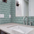 Peel & Stick Self-Adhesive Vinyl Wall Tile Transfers Brick Sticker for Home Decor, 8x4Inch/20x10CM Subway Decals
