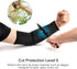 Zerone Arm Protectors for Thin Skin - Level 5 Heat/Burn/Cut Resistant Sleeves, Kevlar & Steel Wire Anti Abrasion Guard