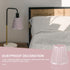 Bulb 5x5x3 Inch, Hemobllo Small Lamp Shade - Clip On Lampshade Fabric Mini Replacement s for Table s, Floor s, Wall s