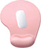 Hsurbtra Ergonomic Mouse Pad with Wrist Rest Support, Gel Mouse Pads with Non-Slip PU Base, Pain Relief Memory Foam,