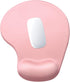 Hsurbtra Ergonomic Mouse Pad with Wrist Rest Support, Gel Mouse Pads with Non-Slip PU Base, Pain Relief Memory Foam,