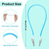 PIEMEET 12 (12 Pcs Dental Bib Clips, Silicone Dentist Bib Holder, Napkin Clip, Napkin Holder with Colorful Silicone