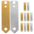 12pcs Copper and Zinc Electrode Strip Set for Fruit Battery Scientific Experiments,