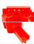 10 Pack 1/2"-2-1/2" QWORK Small Ball Valve Lockout, Adjustable Ball Valve Lockout Device, for Outside Pipe Diameter