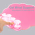 Pink Cloud Gel Wrist Rest for Keyboard and Mouse, Ergonomic Mouse Pad with Wrist Support Non-Slip Base for Typing Pain