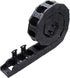 Cable Drag Chain - 1M Long Black CNC Machine Tool Cable Wire Carrier Drag Chain Nested 25mm x 38mm