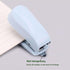 Stapler (Blue & Pink), Mini Stapler with Staples, Staple Remover, 1280pcs Staples for Office and School