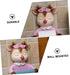 1pc VILLCASE Cute Wall-Mounted Bathroom Tissue Holder Creative Cartoon Design Space-Saving Roll Paper Rack for Bathroom