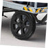 4pcs ULTECHNOVO Replacement Cart Wheels for Grocery Carts Rolling Utility Trolley Wheels