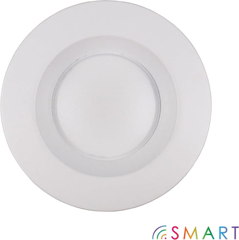 2-Pack Dimmable 5 6 inch 12W, 65W CLEANLIFE Smart LED Recessed Lighting Retrofit Downlight RGB + Tunable White Color