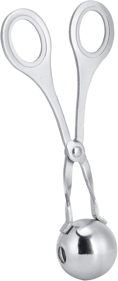Yosoo Meatball Scoop, Stainless Steel Meatball Maker with Ergonomic Handle, Smooth Non Stick Surface, for Home Kitchen