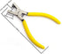 XMHF 2mm Round Hole Punch Pliers for Sheet Metal, Yellow