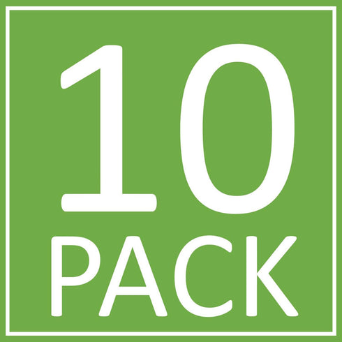 Legrand - OnQ RJ45 Keystone Insert, Cat 5e Keystone Jack, 10 Pack, Terminate with Punchdown Tool, White