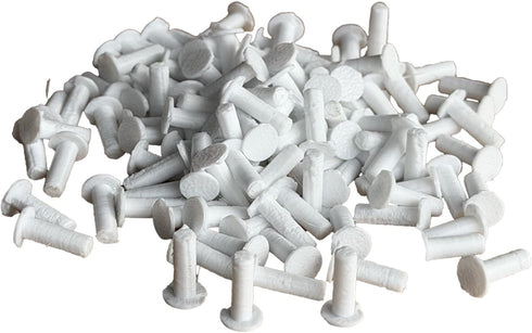 Generic 120 PCS White Caps Compatible with IKEA Billy Bookcase, Bookcase Hole Covers,