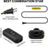 UBANU 10FT Inline Cord Switch with Lamp Power Cord, Polarized Plug, Stripped Ends, On Off Button Control Light