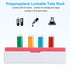 PATIKIL 81 Well Polycarbonate Freezer Boxes, 1 Pcs Tube Rack for 2.0ML Tubes Vials Samples, Green