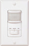 Eaton Cooper Wiring Devices K6105W-L Single-Pole Motion Activated Occupancy Sensor Switch, White