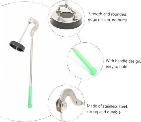 Easy Install Hand Pump for Breastmilk - Water Accessories Pitcher with Stainless Steel Handle