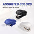 Mini Stapler with Staples, 3 Pieces Office Desktop Stapler, 25 Sheet Capacity, Cute Compact Travel Size for School