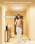 12inch 16 3000K-6500K Smart LED Ceiling Light WiFi, RGB Flush Mount Ceiling Light Fixture, Million DIY Colors