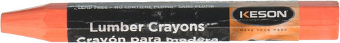 Keson LCGPink Hard Lumber Crayon, Pink