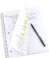 Five Star Wirebound Notebook - 1-Subject, 100 College-Ruled Sheets, 11 x 8.5 Inch Teal (72051)