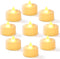 Homemory 100-Pack Flameless LED Tea Lights Candles Battery Operated, 200+Hour Fake Electric