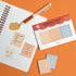 Monolike Color Palette Sticky: Unmatched Friends A SET 4p, Self-Adhesive Memo Pad, 30 Sheets